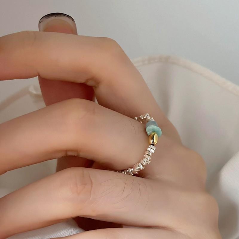 Gorgeous New Collection Of S925 Sterling Silver Rings For Women Featuring Chic Geometric Shapes J3283