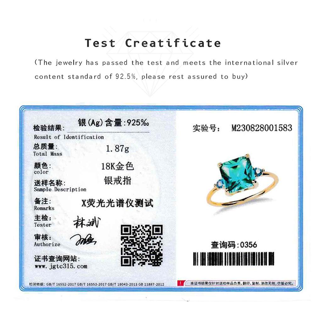 ANDYWEN 925 Sterling Silber Gold Big Green 9mm CZ Zirkon Ring Kristall Frauen Hochzeit Luxus Edlen Schmuck