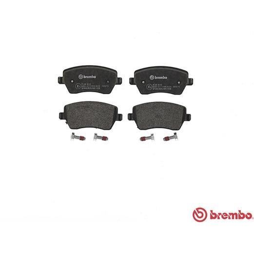 Brembo kit de plaquettes de frein p68033 - 4 pièces