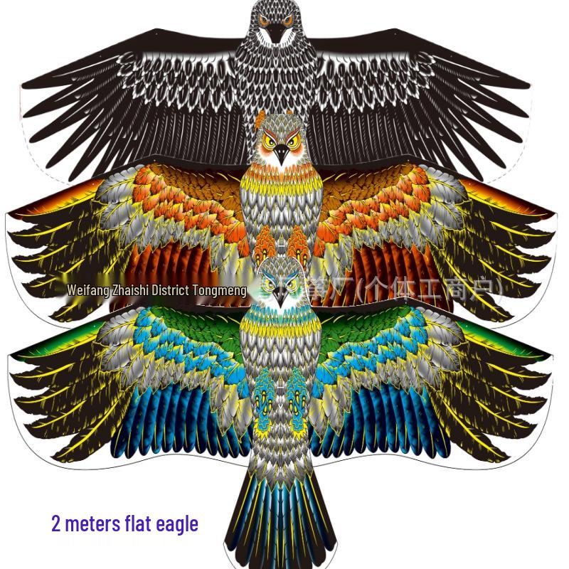 Handgefertigter Weifang Adler-Drachen: Groß, Leicht zu Fliegen, Hochwertig, Bei Leichtem Wind Fliegbar, Outdoor Volksdesign.
