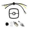 SRM-210 SRM-225 Air Filter Kit GT-200i PE-200 Replacement Engine Spark Plugs
