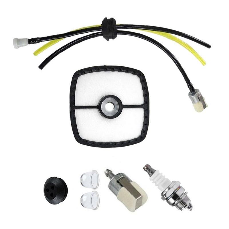 SRM-210 SRM-225 Air filter kit GT-200i PE-200 Replacement Engine Spark plugs