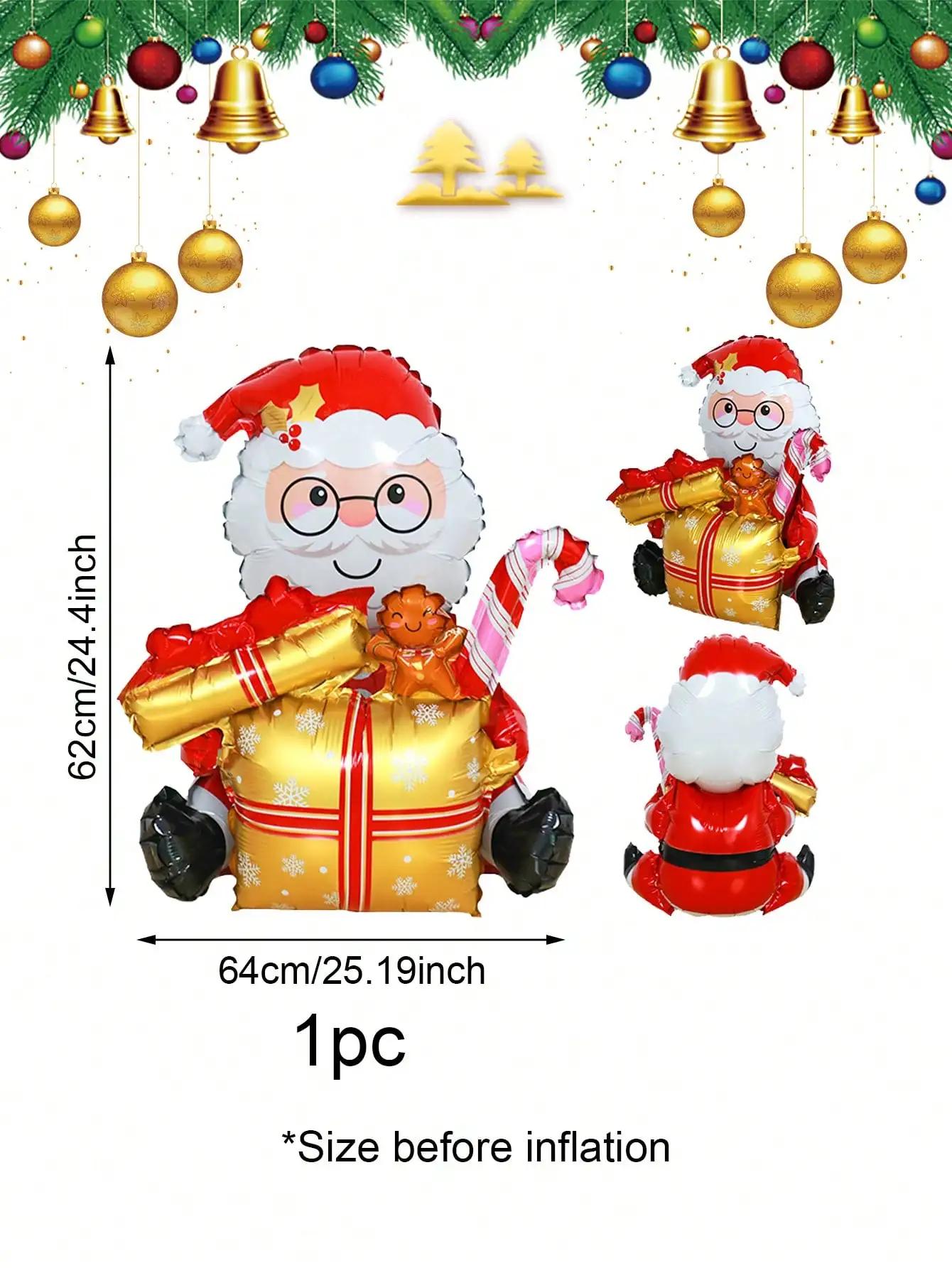 

1/3pcs Christmas Balloons, Suitable for Christmas Party, Christmas Decoration, New Year Party Decoration Holiday Party Other&Other