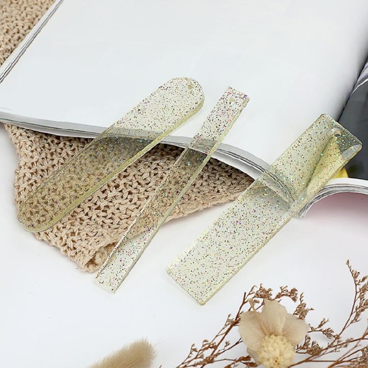 Silikonowa forma łatwo wyjmowalna do rękodzieła Prostokątna/Owalna forma na zakładki do książek Forma z żywicy epoksydowej do tworzenia biżuterii