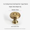 Bronze Brass Pull Handle: New Chinese Style Cabinet, Wardrobe & Drawer Retro Door Handle