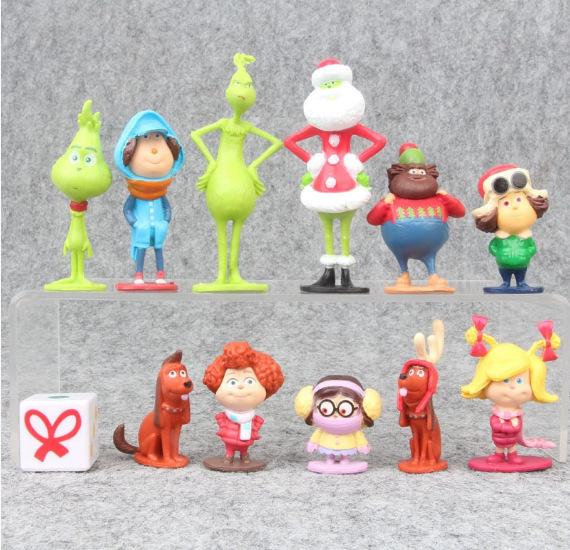 Trolls 12-Style Figurines: Ugly Dolls and Micro Landscape Cake Decorations