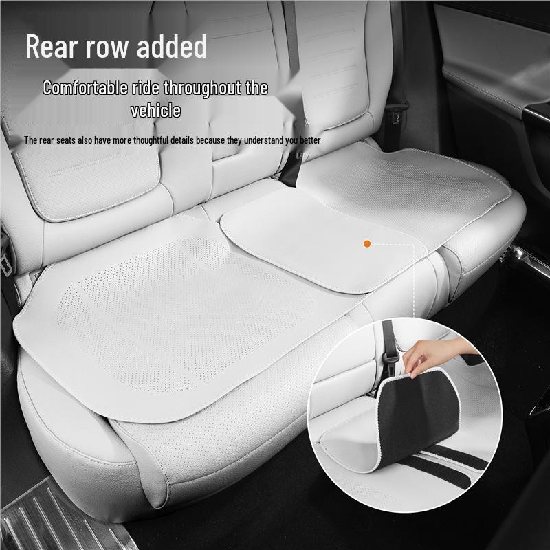 Full-Coverage Thin Seat Cushions for Tesla Cars