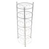 5 Tier Kitchen Pot Rack Stainless Steel Cookware Stand Storage Organizer Multi Layer Corner Shelf