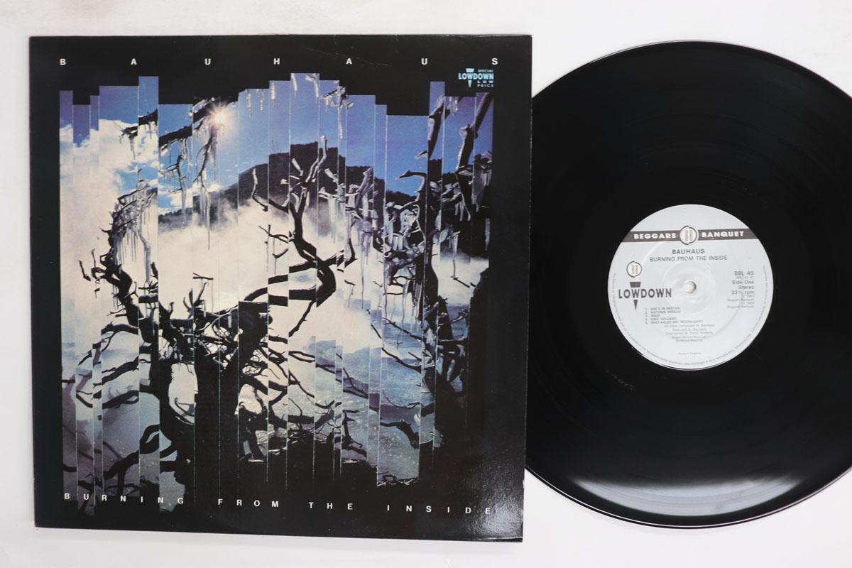 LP Record BAUHAUS Burning From The Inside BBL45 BEGGARS BANQUET 1988 UK Rock Used