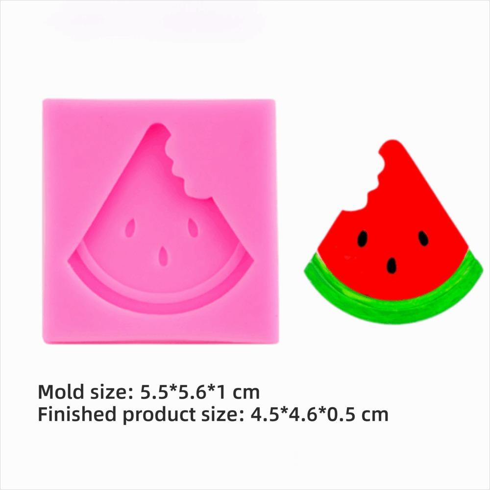 Silicone Chocolate Mould Washable Fruit Silicone Mold Cute Baking Mold Chocolate Making
