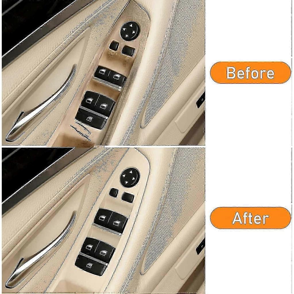 For Bmw 5 Series F10/f11 Door Handle, Front Door Handle, Left Inner Handle F10 F11: 520 523 525 528 530 535 (2010-2016) - Beige-Yvan