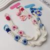 Hand-woven Daisy Mobile Phone Lanyard Women's Ins Travel Mountain Climbing Strong Durable Fashion Wrist Rope