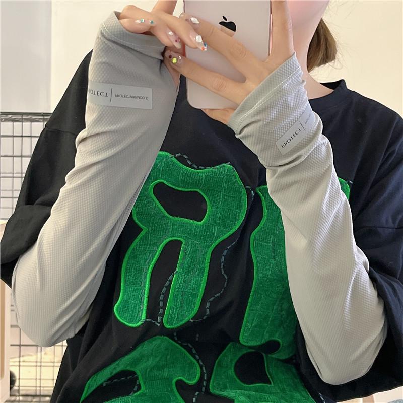 UV Protection Breathable Ice Silk Arm Sleeves for Cycling, Fishing, Driving, and Outdoor Sports