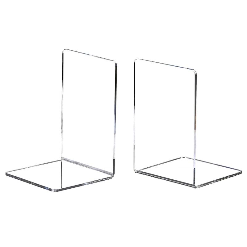 

Acrylic Bookshelfs for Displaying Books, Music Sheets, Acrylic Books Stand for Display, Transparent Book Display Stand