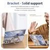 360 Swivel Bracket Magnetic Clear Case for Samsung Galaxy Z Fold 7 6 5 4 Shockproof for Magsafe Kickstand Screen Protector Cover