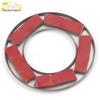 Cavalier Trunk Switch Luminous Ring & Stainless Steel Tailgate Button Decor Sticker