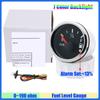 MAIMEIMI 7 Color LED 0-190ohm 52MM Fuel Water Level Gauge Water Temp Oil Pressure Meter Oil Temp Voltmeter with Alarm Optional