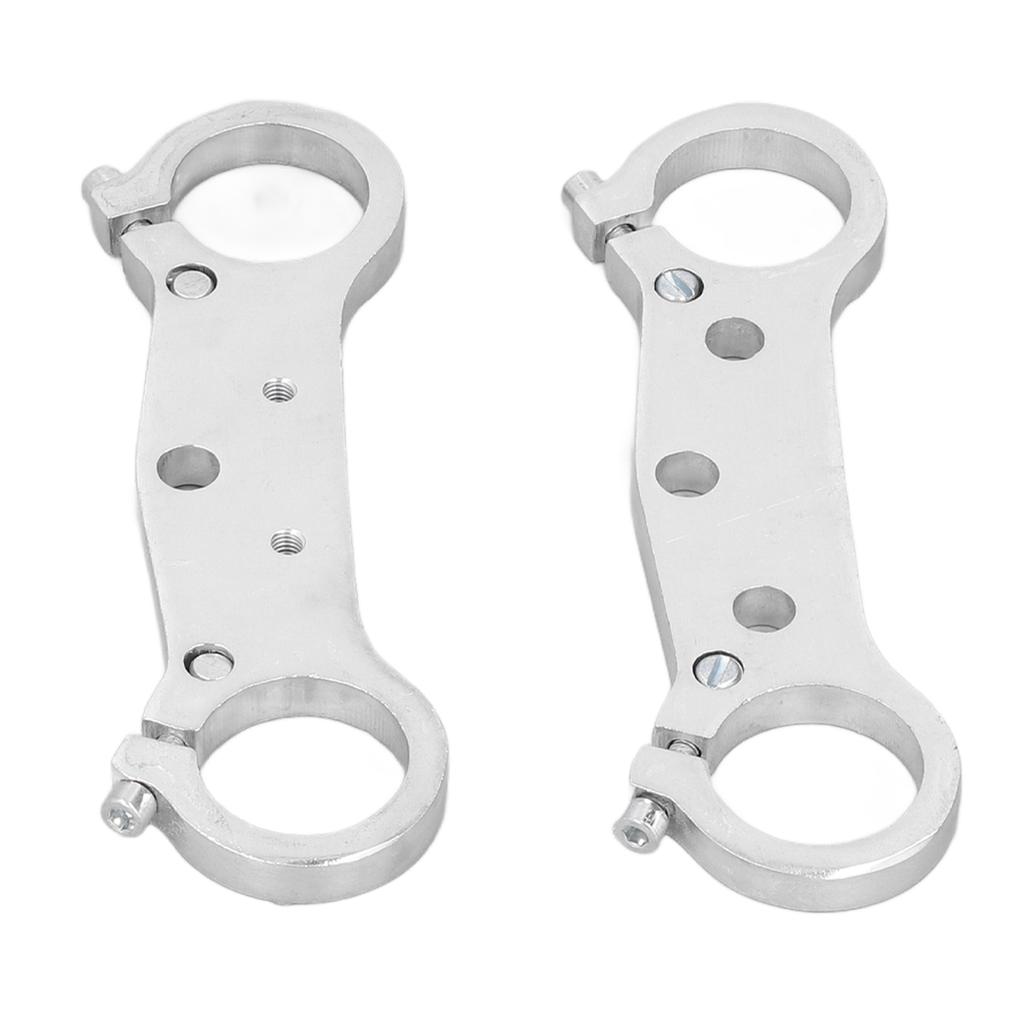 Front Shock Absorber Direction Device Upper Lower Plate for 47‑49cc Mini Motorcycle Modification