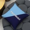 ExxonMobil Cushion Cover Reversible Plush Pillow Cover – For car, sofa, bedroom, perfect as a gift.