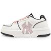 Scarpe da Skateboard Basse Resistenti all'Abrasione con Rivestimento Spesso Unisex Rosa Bianco 3ASXCA12N-50WHS(Team486- S)