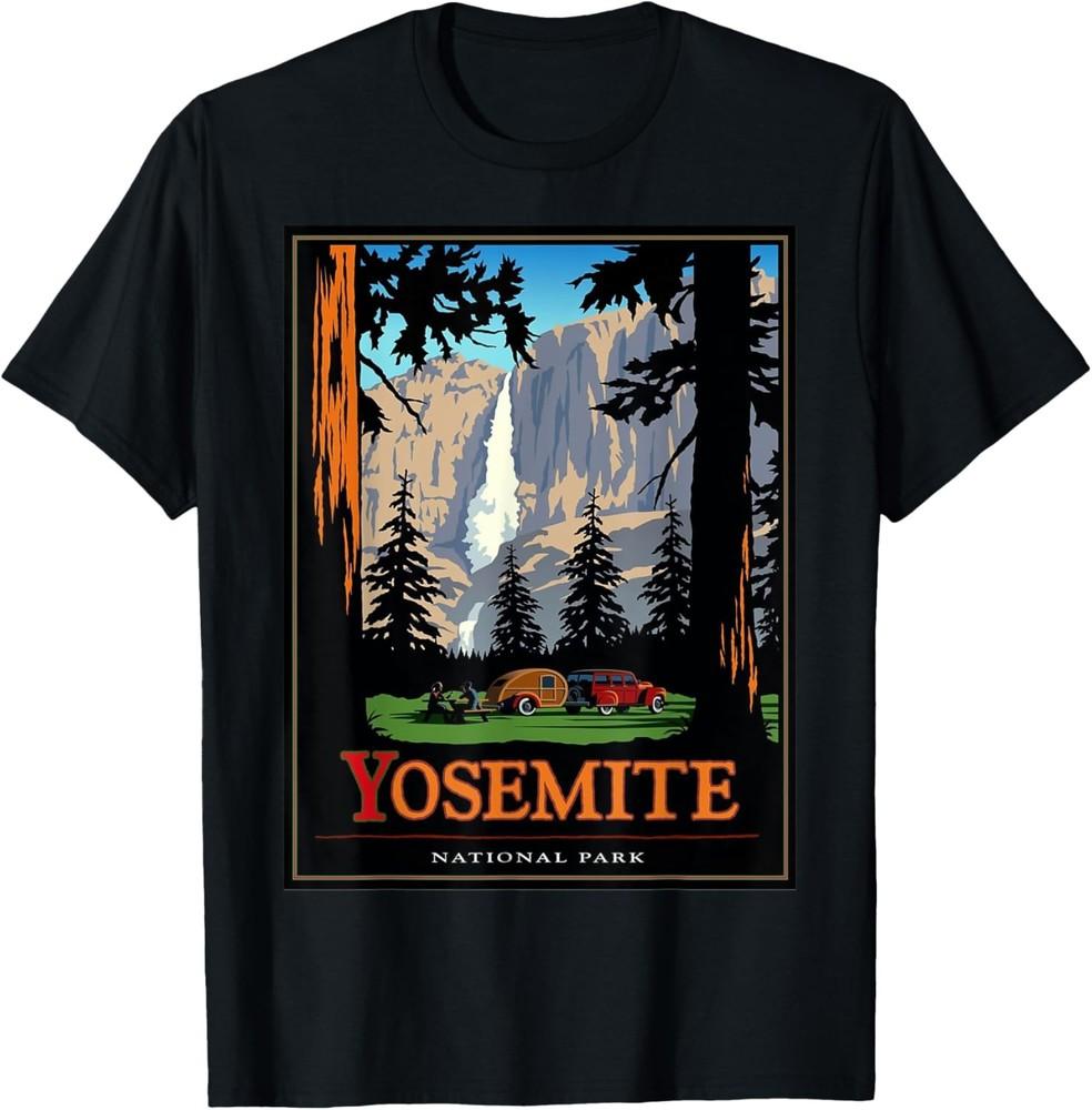 Yosemite Shirt Vintage National Park T-Shirt Unisex T-Shirt XXXXL