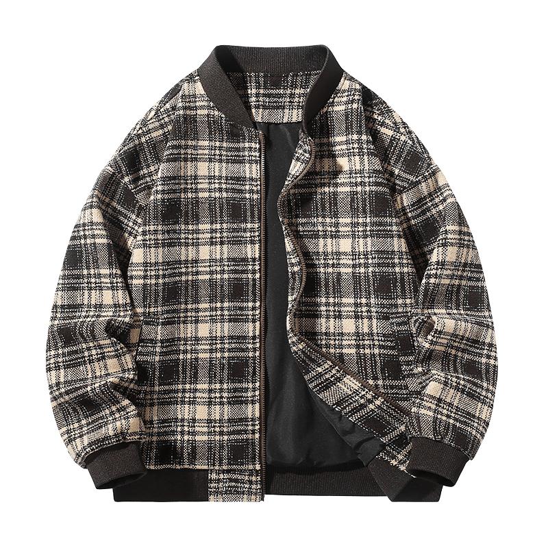 Giacca Casual Uomo Casual Monocolore Giacca con Collo Rialzato Giacca Uomo