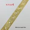 Strisce Decorative in Ferro Battuto Lavorato Oro e Argento per Cornici