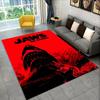 3D Jaws Horror Movie Shark Area Rug,Carpet Rug for Living Room Bedroom Sofa Doormat Decoration,kids Play Non-slip Floor Mat