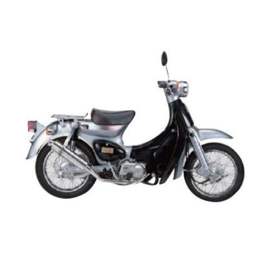 Nankai Power Comp Muffler Type All Stainless for Honda Cub Not 1, Steel, CM-01 Cub/Little (Vehicle Included)
