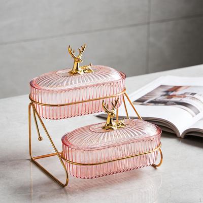 Dried Fruit Dish Nordic Stylish Storage Container Snack Dishes Serving Tray for Cookies Candies