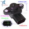 Outboard Motor 68V-82380-00 Intake Air Pressure Sensor for Yamaha 115HP 200HP 225HP / 880885T for Mercury Mariner