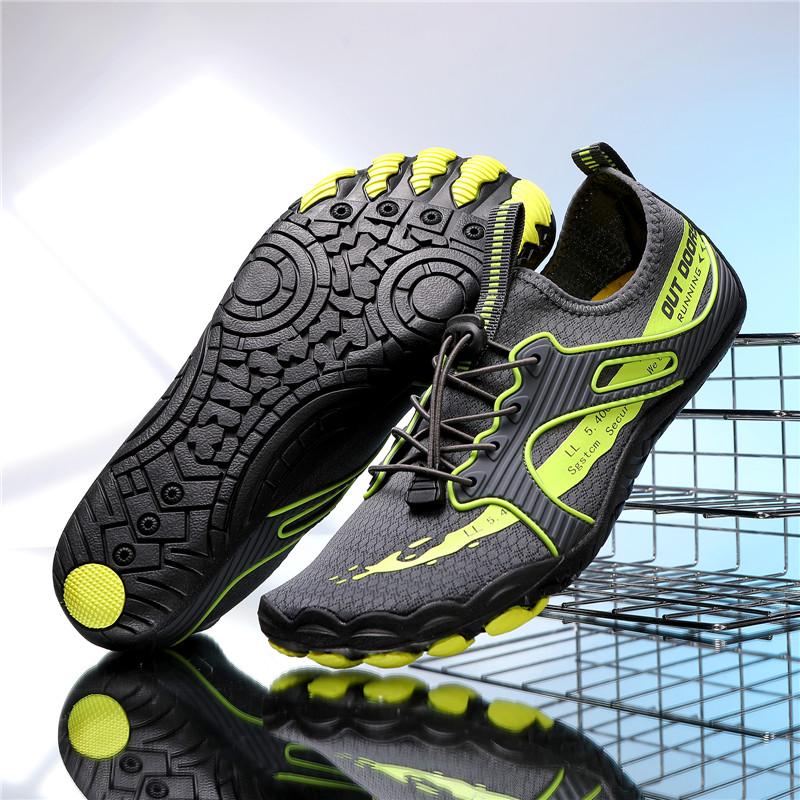 Atmungsaktive Wassersport-Schuhe Unisex Schnelltrocknende Watschuhe Rutschfeste Wasserschuhe zum Surfen Tauchen Angeln