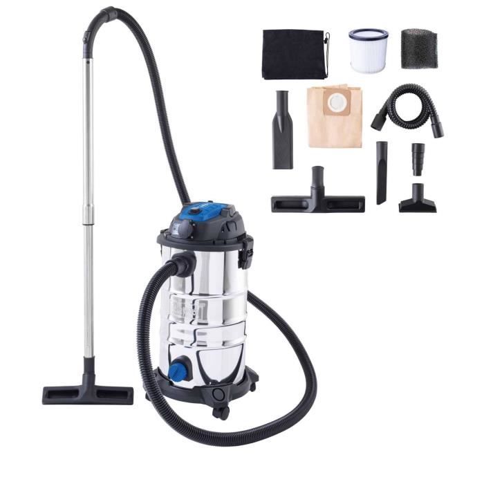 Scheppach - Aspirateur eau et poussière - VC30 Premium - 1500 W - 30 L - Image 4