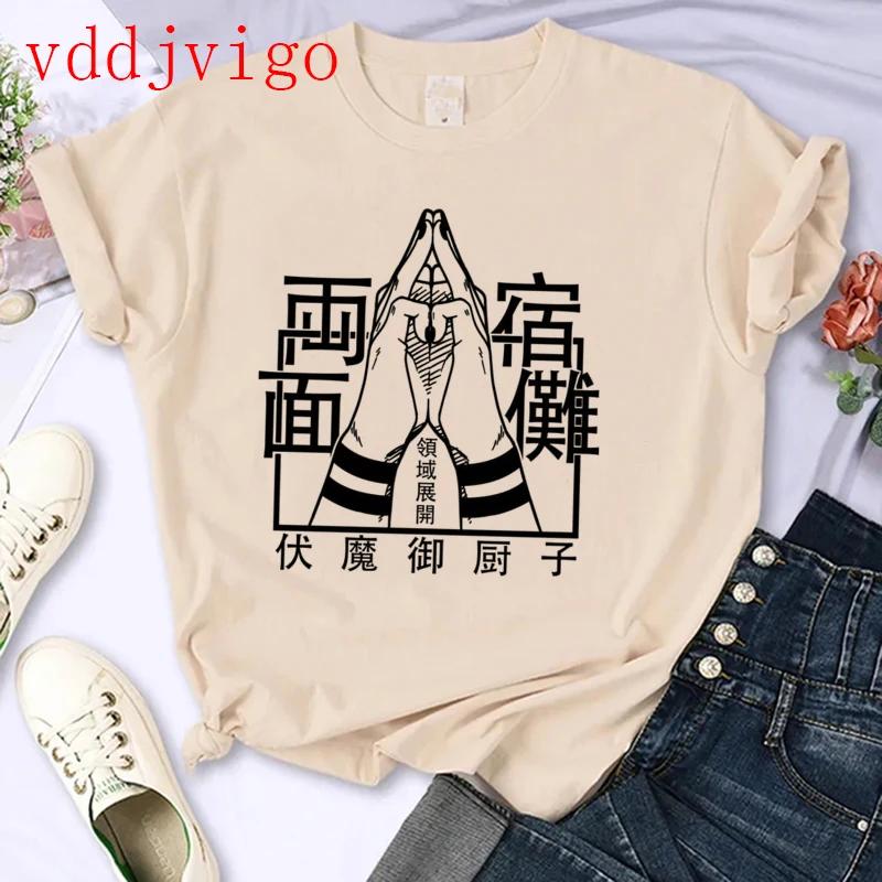 Streetwear Tshirt Japanese Anime Tshirt Jujutsu Kaisen Gojo Satoru Yuji Itadori Unisexga T Shirt Top Tees Clothes Y2k 90s