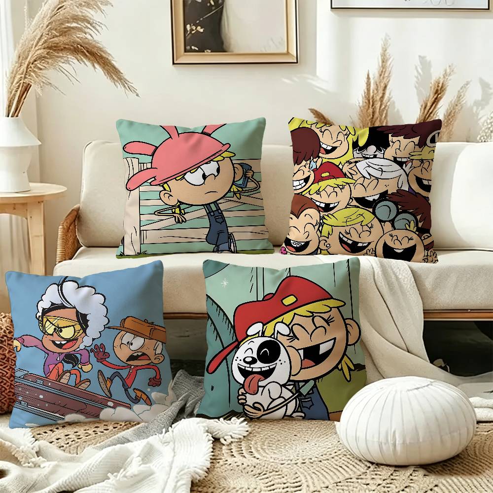 T-The Loud House pillow cover sofa cushion cover home room decoration children gift