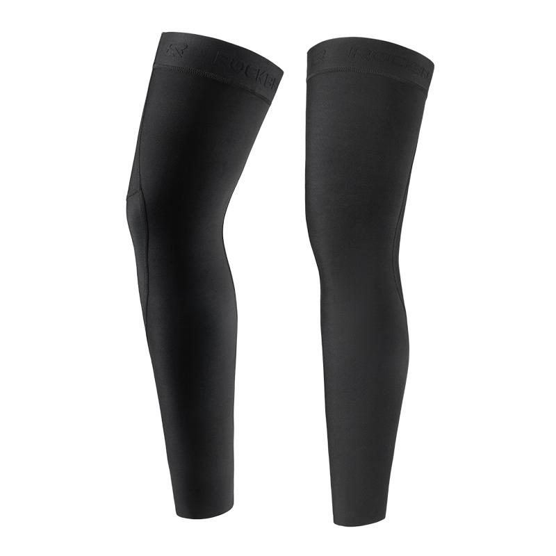

ROCKBROS Winter Cycling Leg warmers Windproof Warm Thermal Fleece Leg Covers Non-slip High Elastic Outdoor Sports Leg Sleeves S