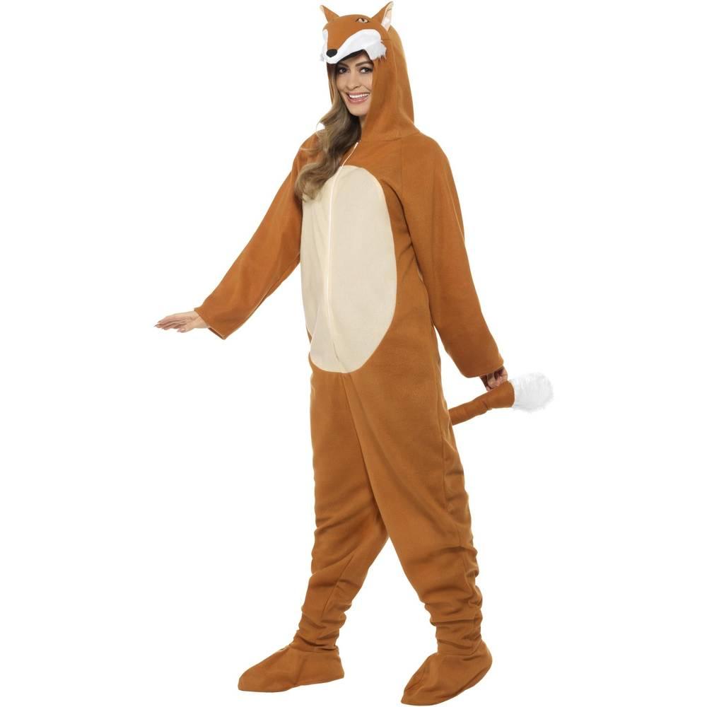 Smiffys Unisex Adult Fox Hooded Costume