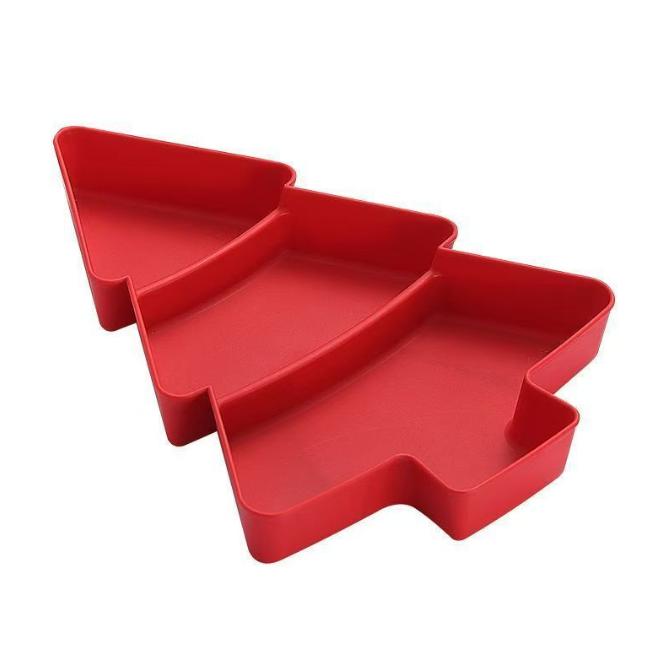 

Милые миски, рождественская елка, фруктовая тарелка, украшения для рождественской вечеринки, домашняя фруктовая тарелка, Навидад Ноэль, Натал, рождественские подарки, С Новым годом 1PCS красный