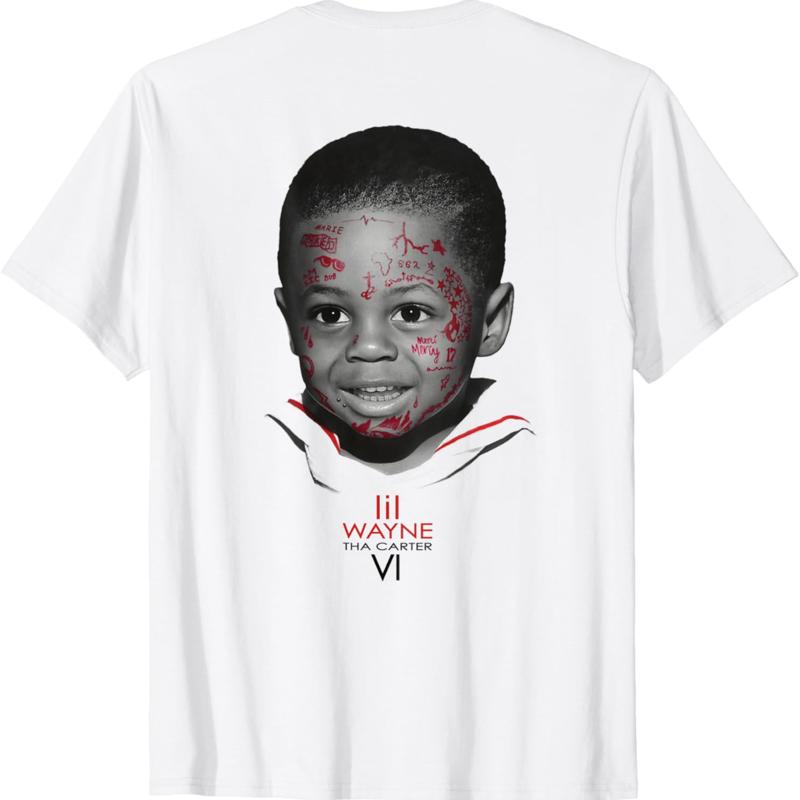Lil Wayne Tha Carter VI Tour 2025 Concert Kids Adults T Shirt S разноцветный
