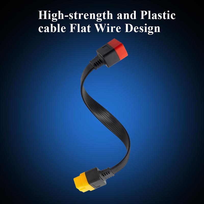 36/60CM OBDII Extension Cable 16 Pin Male To Female for Thinkdiag Easydiag OBD2 Connector 16Pin Diagnostic ELM327 OBD2 Cable