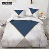 Simple Marbling  Bedding Sets European and American Style Duvet Cover Luxury Comforter Geometry for Women Teens Room Decorations
