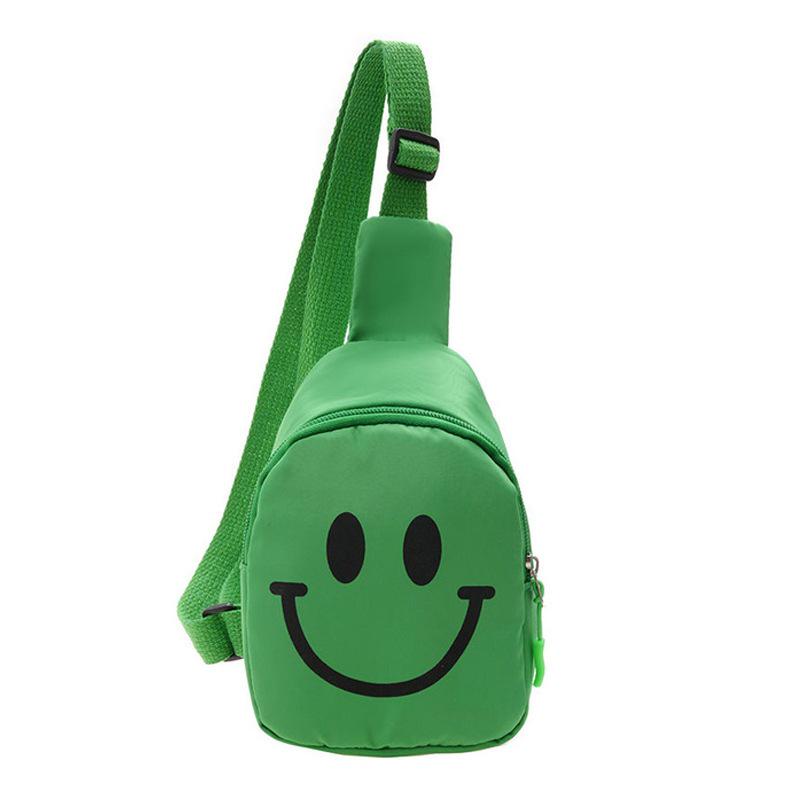 2024 Smiley Face Crossbody Backpack – Large Capacity for Kids, Baby Girls, and Toddlers
