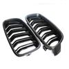 Car Front Grille Racing Front Sport Grill Gloss Black Double Slat Kidney Grille For BMW 3-Series F30 F31 F35 2011-