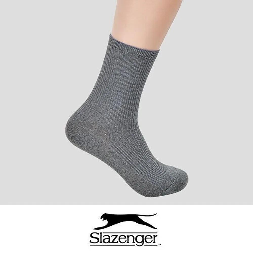 Slazenger (Sports) Basic Color Daily Women s Ribbed Socks (P001830943) Navy (5 pairs)
