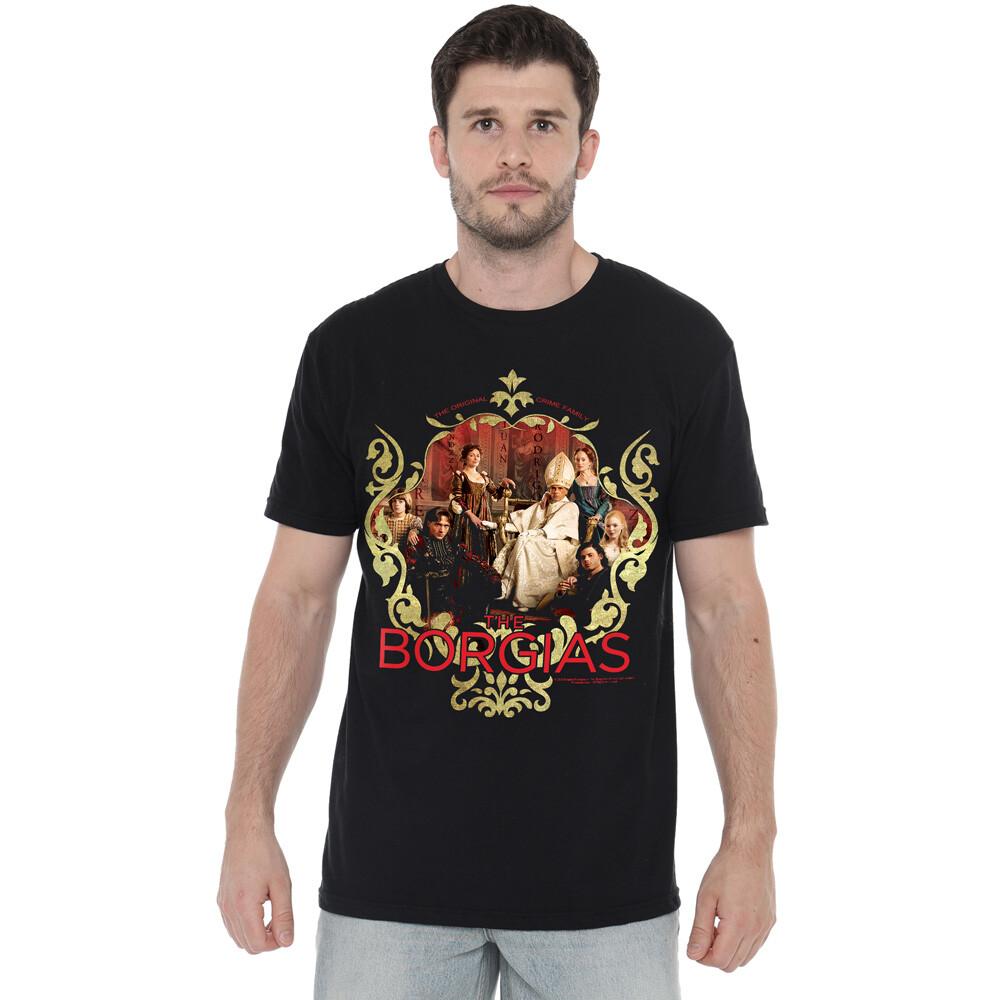 Borgias Family Portrait T-Shirt S-2XL Black S
