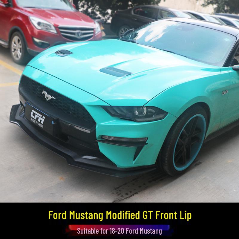 Ford Mustang GT Carbon Fiber Front Lip & Body Kit Upgrade (2018-2020)
