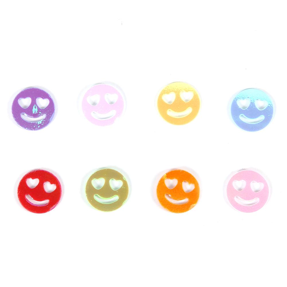 60g/Bag Colorful Sequin Birthday Wedding Party Confetti Nail Decor DIY Material AccessoriesSmiling