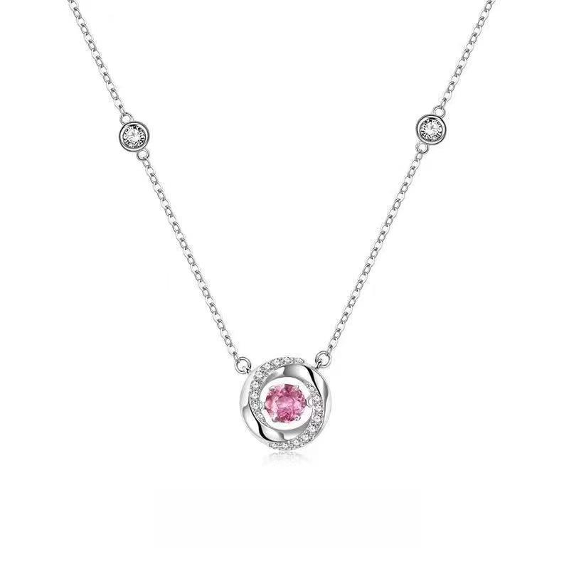 

Ожерелье с трехсекундным сердцебиением для женщин с легкой роскошной нишей, высококачественный трогательный кулон, темперамент, универсальные аксессуары