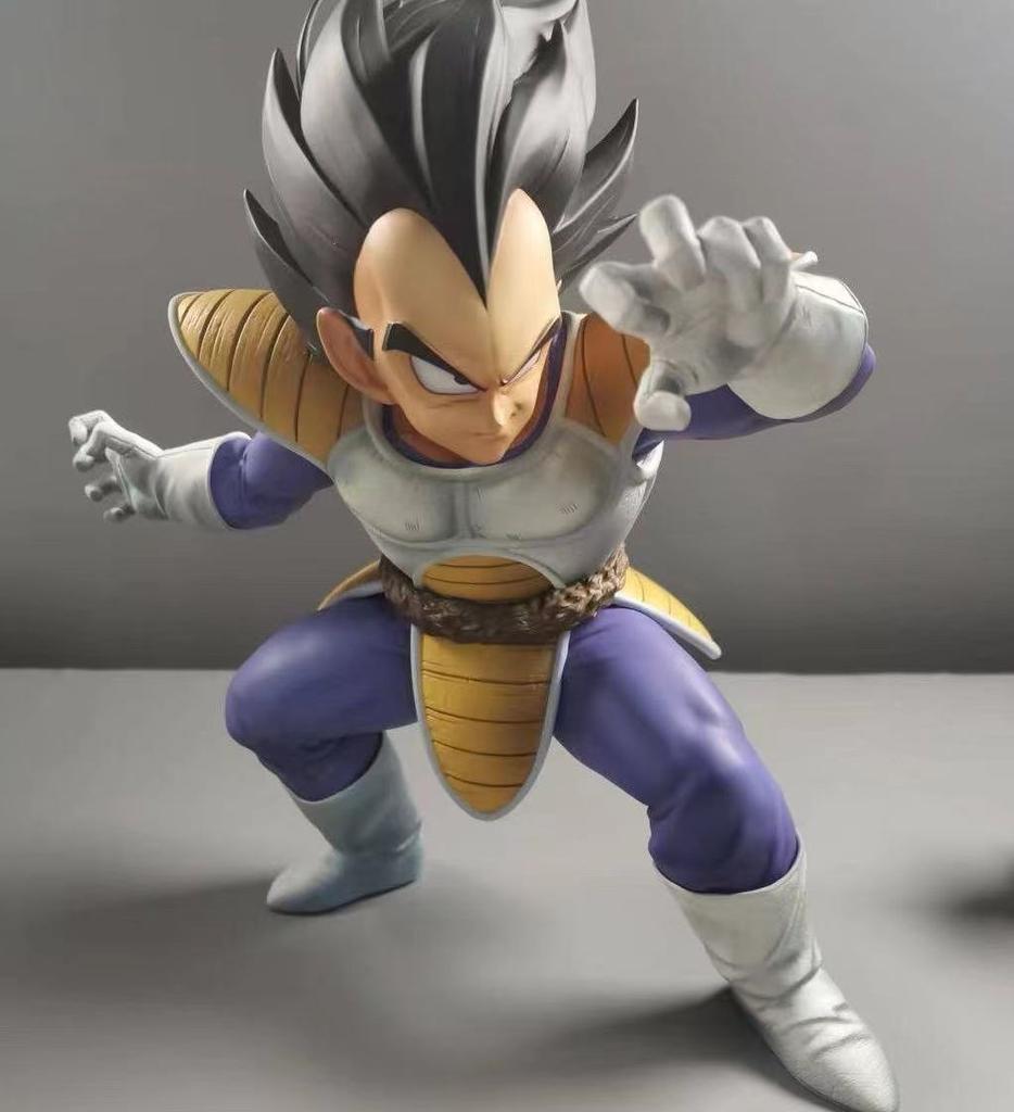 22cm/8.66inch Φιγούρα Dragon Ball Z Vegeta Αντικαθιστώμενες Κεφαλές Φιγούρες Δράσης Άγαλμα Pvc Διακοσμητικό Γραφείου Μοντέλο Παιχνίδια Δώρα