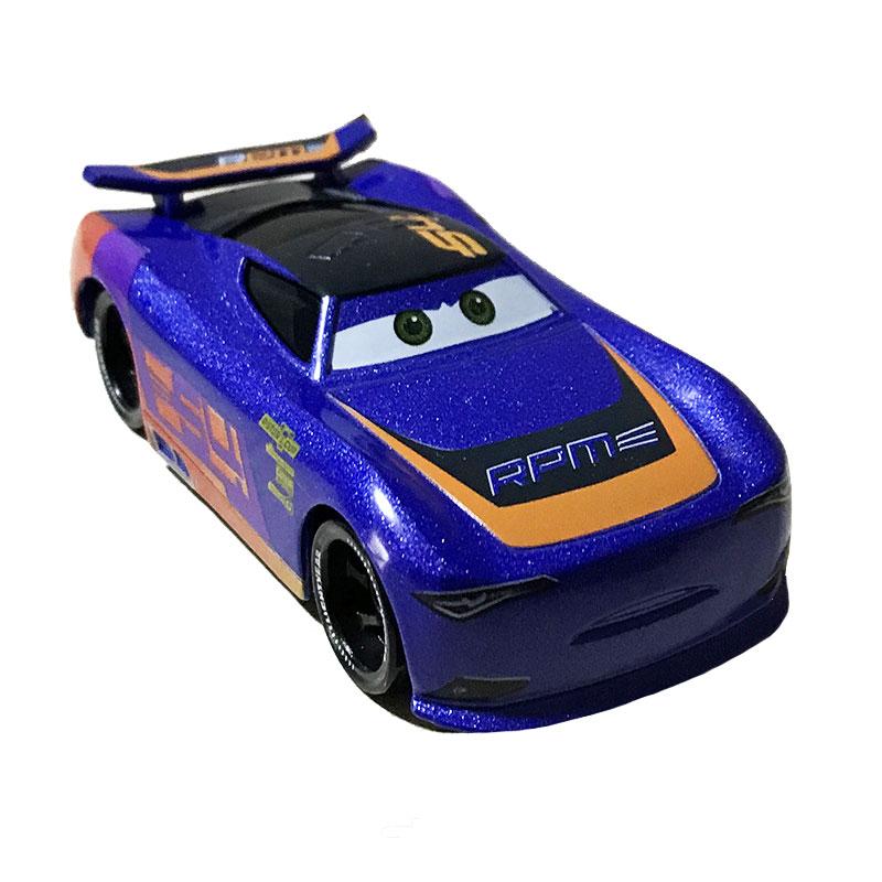 Disney Pixar Cars Lightning McQueen Black Storm Jackson Cruz Matt Klassische Autos Legierungsauto Spielzeug Kinderspielzeug Geschenke
